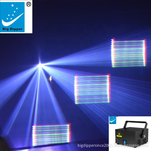 BigDipper 3W RGB Full Color Animation PC Controlled Laser Lighting/Laser Show System Stage Lighting Projector SD30000 RGB